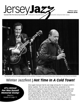 Winter Jazzfest | Hot Time in a Cold Town!
