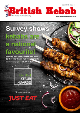 Survey Shows Kebabs Are a National Favourite!