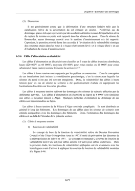 (3) Discussion Il Est Généralement Connu Que La Déformation D'une Structure Linéaire Telle Que La Canalisation Relève De