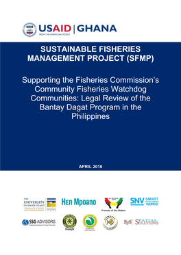 Supporting the Fisheries Commission's Community Fisheries