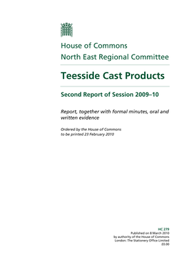 Teesside Cast Products