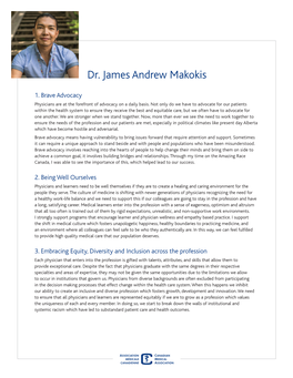 Dr. James Andrew Makokis