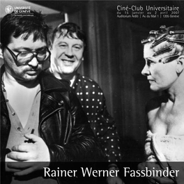 Rainer Werner Fassbinder