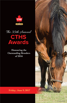 The 35Th Annual CTHS Awards