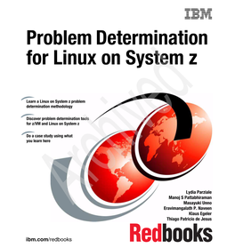 Problem Determination for Linux on System Z