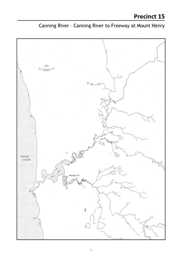 Precinct 15 Canning River – Canning River to Freeway at Mount Henry