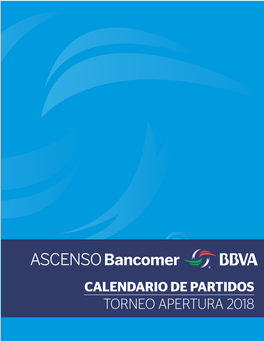 Calendario De Partidos Torneo Apertura 2018 Eventos