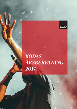 KODAS ÅRSBERETNING 2017 Indhold