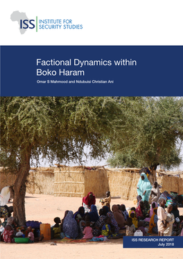 Factional Dynamics Within Boko Haram Omar S Mahmood and Ndubuisi Christian Ani