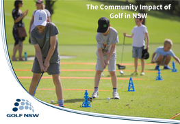 Golf in NSW Community Impact Study