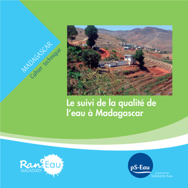 Le Suivi De La Qualité De L'eau À Madagascar