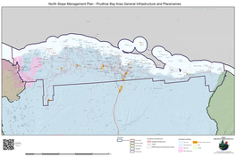North Slope Management Plan - Prudhoe Bay Area General Infrastructure and Placenames