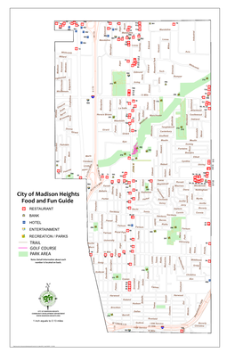 City of Madison Heights Food and Fun Guide