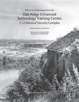 Oak Ridge Enhanced Technology Training Center, Y-12 National Security Complex