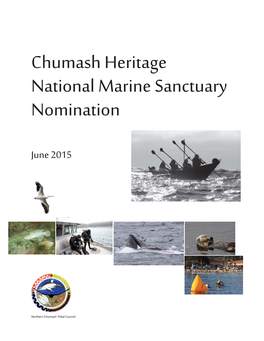 Chumash Heritage National Marine Sanctuary Nomination
