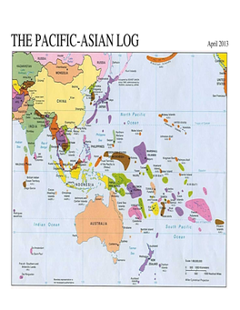 THE PACIFIC-ASIAN LOG April 2013