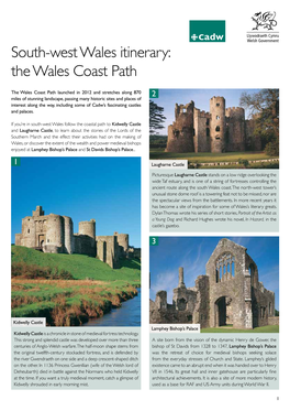 South-West Wales Itinerary: the Wales Coast Path