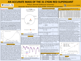 31 CYGNI RED SUPERGIANT Philip D