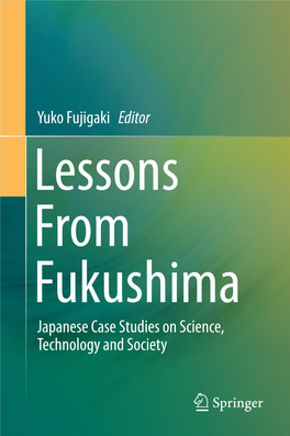 Yuko Fujigaki Editor Japanese Case Studies on Science, Technology