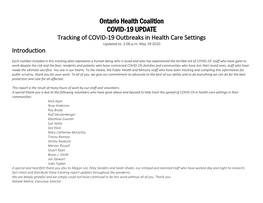 Full Version of the Health Care Outbreaks