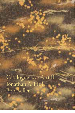 Catalogue 233 Pt. II