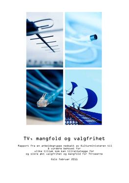 Rapport – TV, Mangfold Og Valgfrihet
