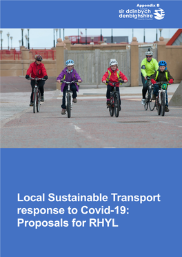 Local Sustainable Transport Response to Covid-19: Proposals for RHYL Covid-19 Response Proposals for Rhyl Town Centre