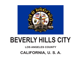 Beverly Hills City Los Angeles County California, U