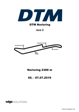 DTM Norisring Norisring 2300 M