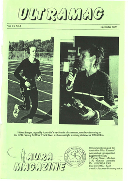 Sri Chinmoy Ultra Race Results 1999 12 Hour Race Results
