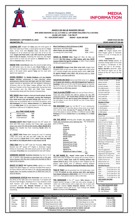 Angels Game Notes