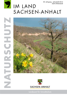 Naturschutz Im Land Sachsen-Anhalt 2013