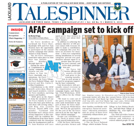 AFAF Campaign Set to Kick