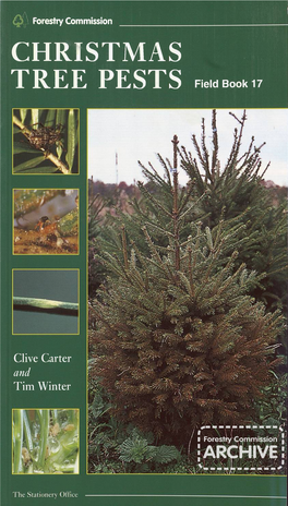 CHRISTMAS TREE PESTS Field Book 17