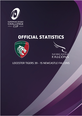 Official Match Statistics