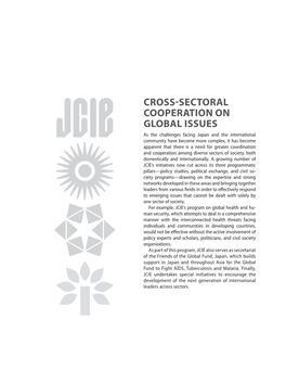 Cross-Sectoral Cooperation on Global ISSUES
