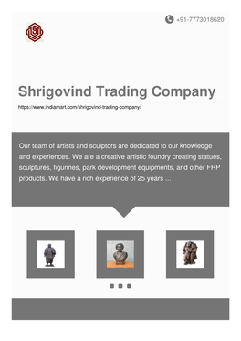 Shrigovind Trading Company