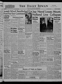 Daily Iowan (Iowa City, Iowa), 1944-10-29