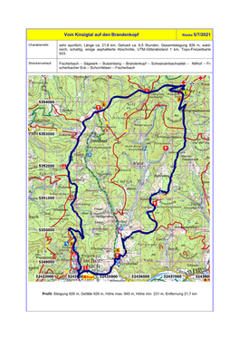 Vom Kinzigtal Auf Den Brandenkopf Rieske 5/7/2021