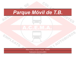 Parque Móvil De T.B