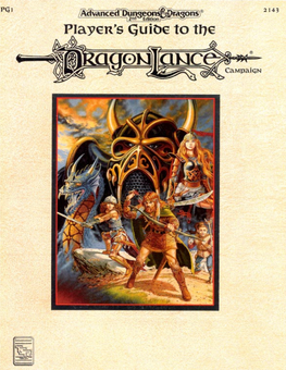 Player's Guide to the Dragonlance Campaign