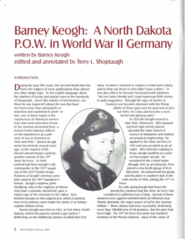 Barney Keo H: a North Dakota P.O.W. in World War II Germany