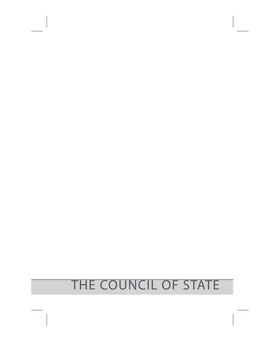 Chapter 4 Council of State and Executive Branch