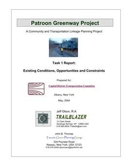 Patroon Greenway Project