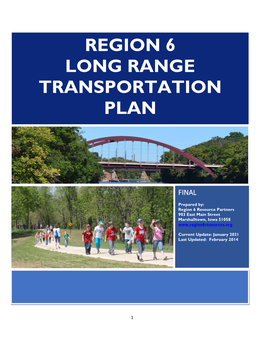 Region 6 Long Range Transportation Plan