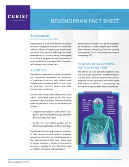 Bevenopran Fact Sheet