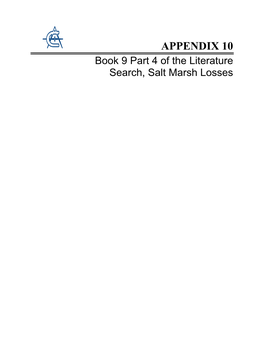 Appendix 10 Salt Marsh Losses