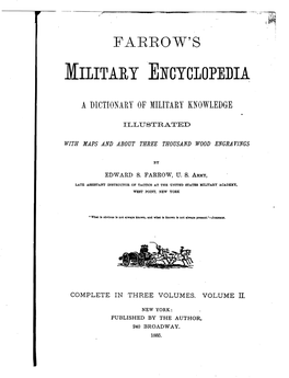 Farrow's Military Encyclopedia