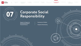 Corporate Social Responsibility Program 2021-2023