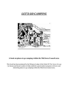 Mid-Iowa Council Camping Guide